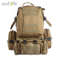 Casarika Outlife 50L Multifunction Molle Camouflage