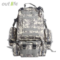 Casarika Outlife 50L Multifunction Molle Camouflage