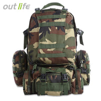 Casarika Outlife 50L Multifunction Molle Camouflage